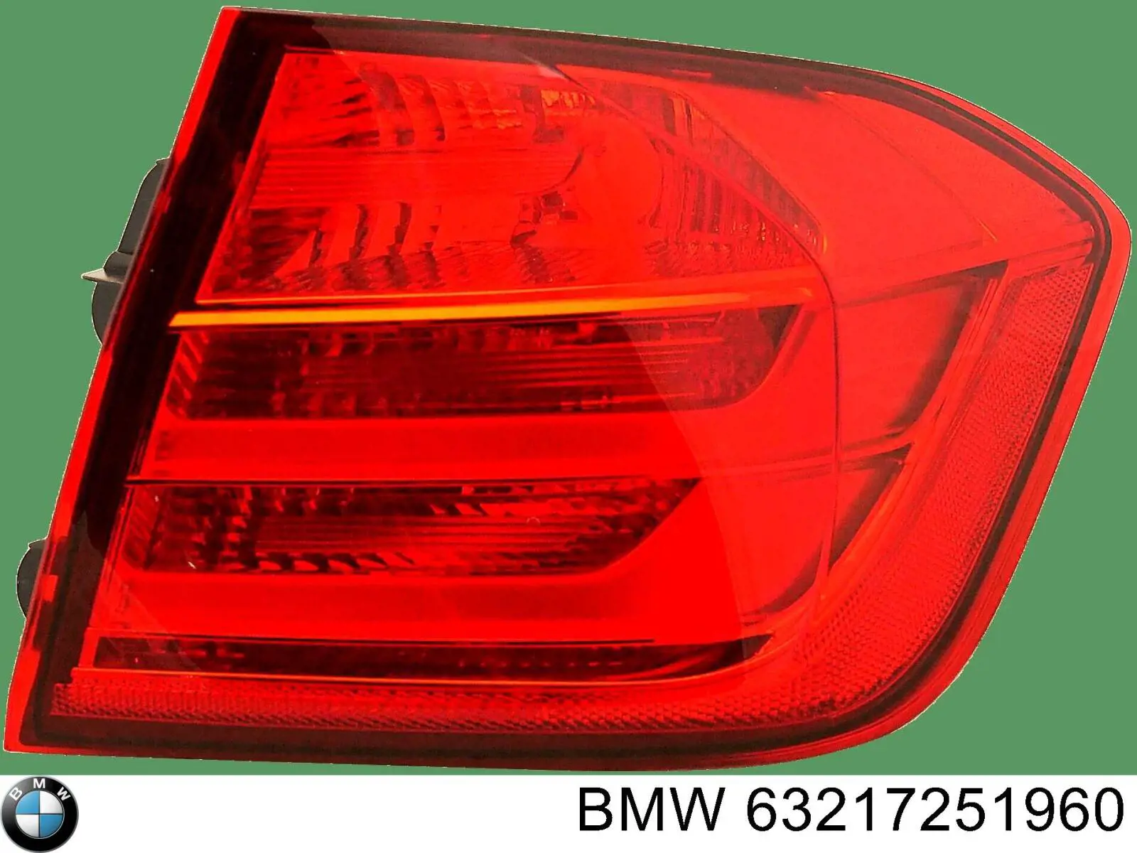 Ліхтар задній правий, зовнішній 63217251960 BMW