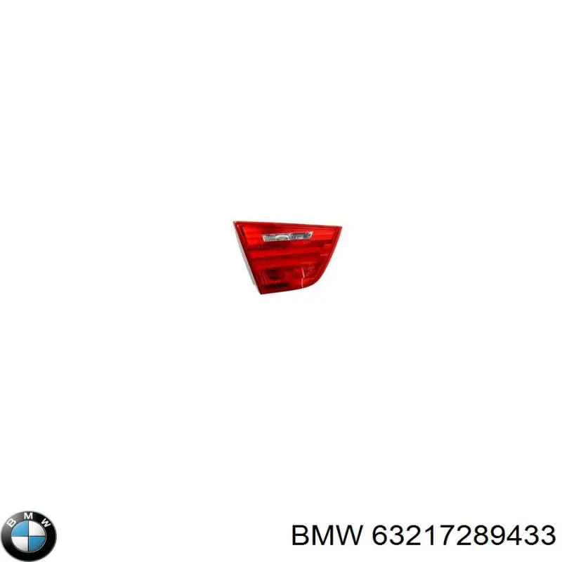 63217289433 BMW Ліхтар задній лівий, внутрішній