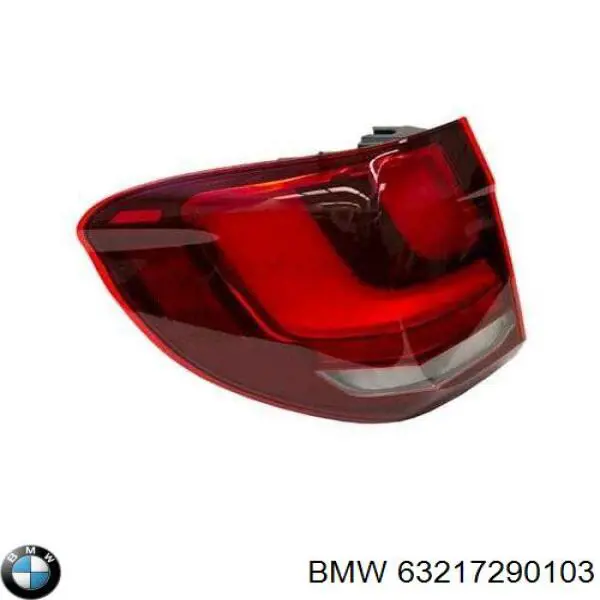 Задня ліва зовнішня фара BMW 63217290103 ціна, від 158.37 USD
