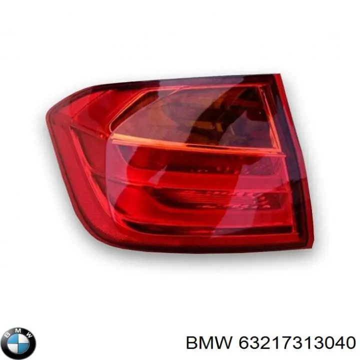 Ліхтар задній правий, зовнішній BMW 63217313040 ціна, від 50.66 USD