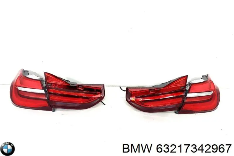 7342967 BMW Ліхтар задній лівий, внутрішній