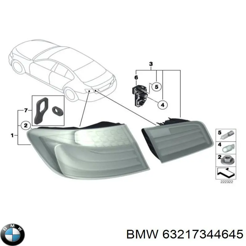 63217344645 BMW 
