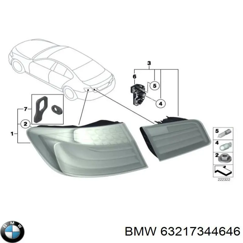 63217344646 BMW 