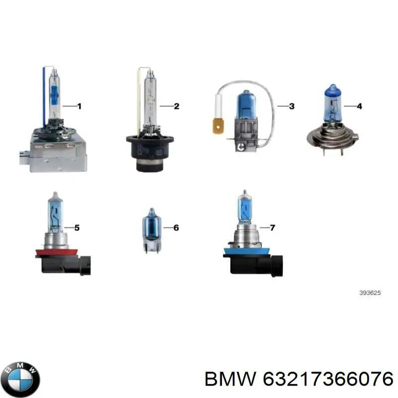 Купити 63217366076 BMW Плата заднього ліхтаря, контактна