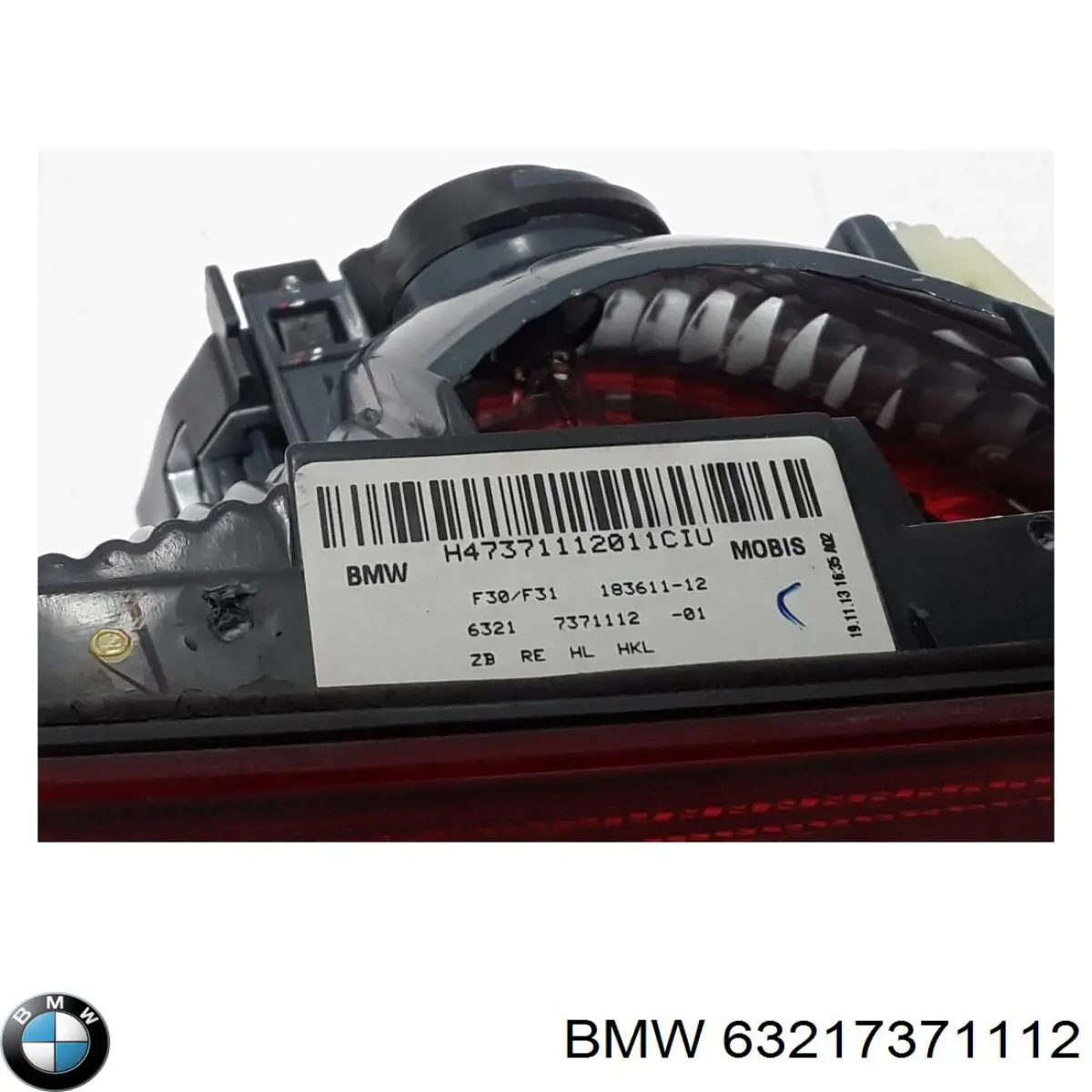 63217371112 BMW Ліхтар задній правий, внутрішній