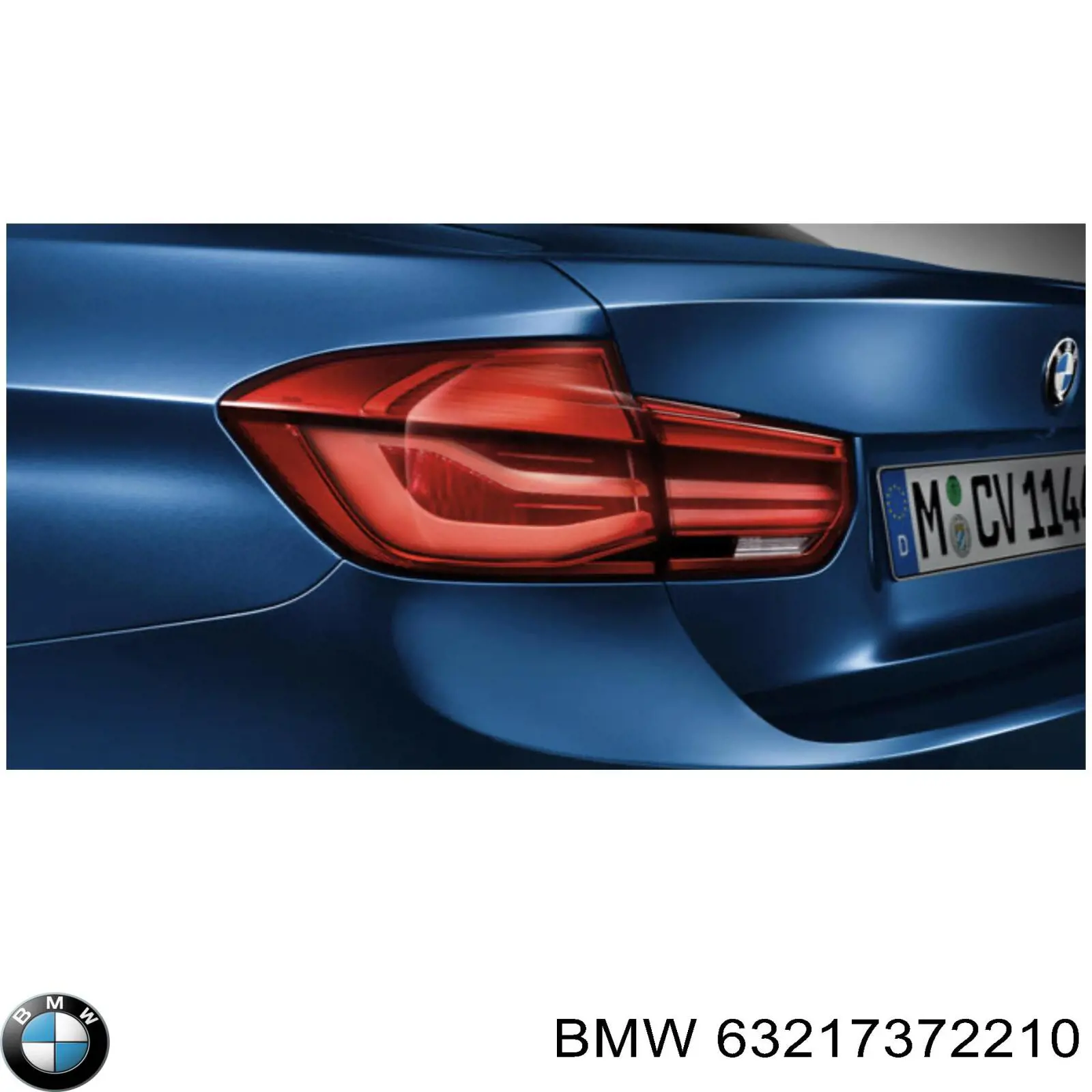 Ліхтар задній правий, зовнішній BMW 63217372210 ціна, від 277.08 USD