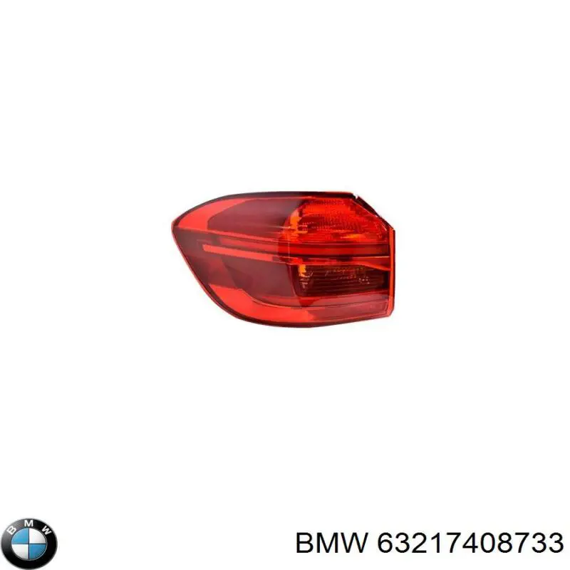 Задня ліва зовнішня фара BMW 63217408733 ціна, від 132.37 USD