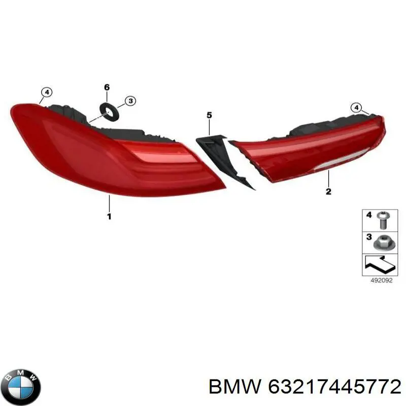  63217445772 BMW