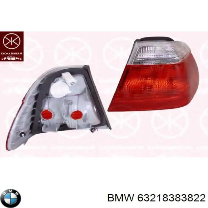 Купити 63218383822 BMW Стоп задній