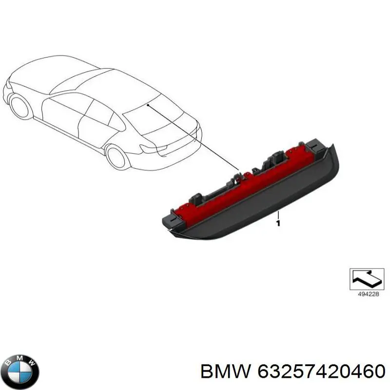  63257420460 BMW