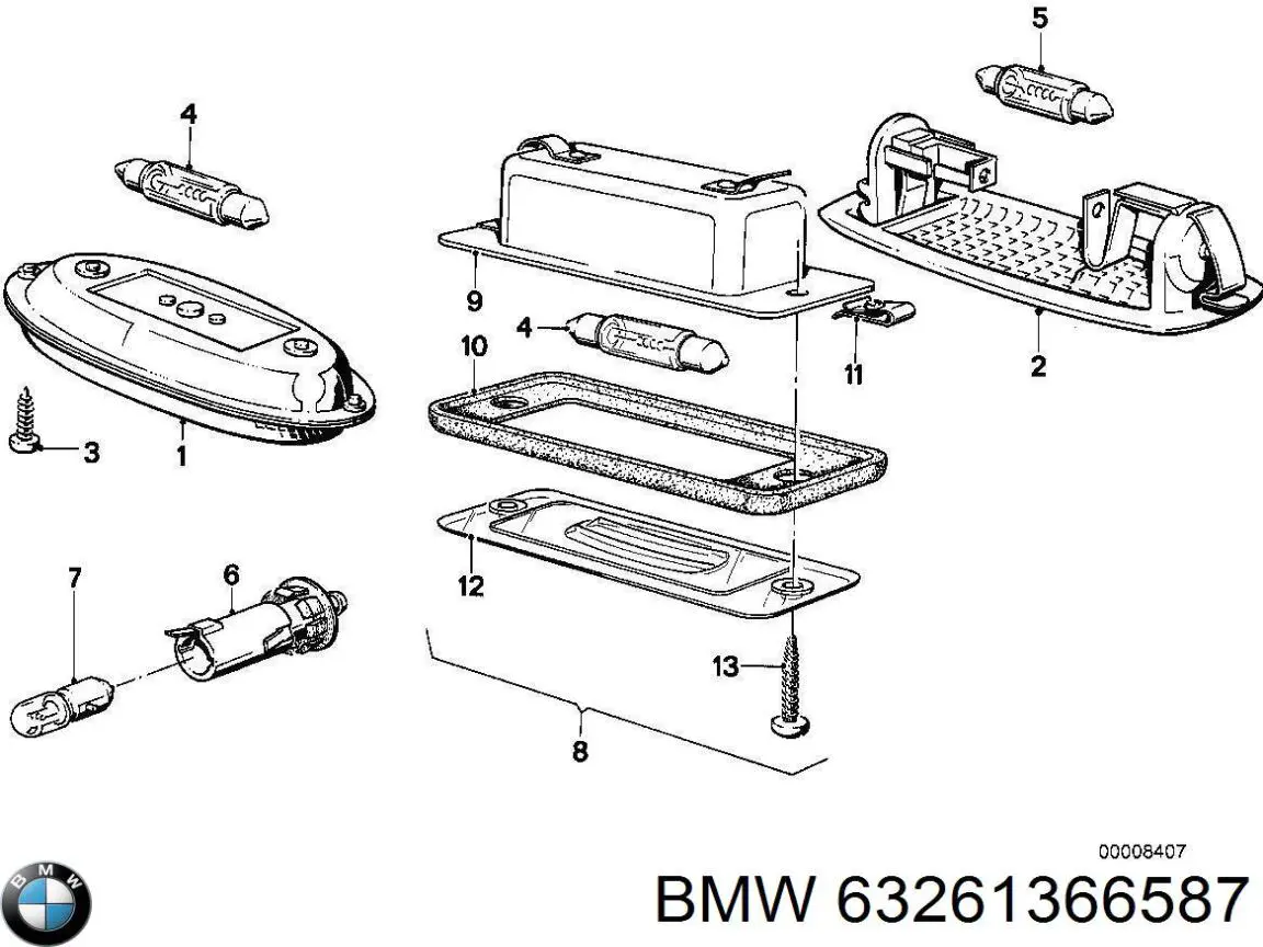  BMW 63261366587 ціна, від 68.79 USD