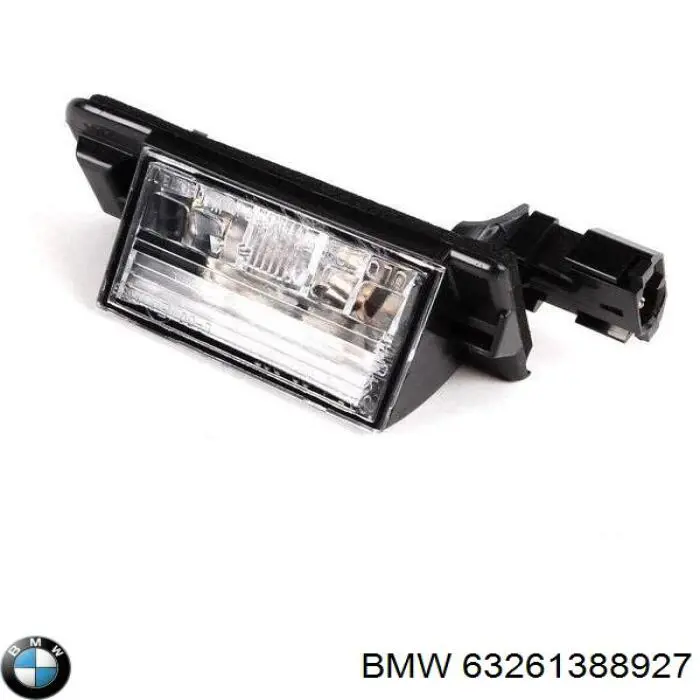 Ліхтар підсвічування заднього номерного знака BMW 63261388927 ціна, від 54.94 USD