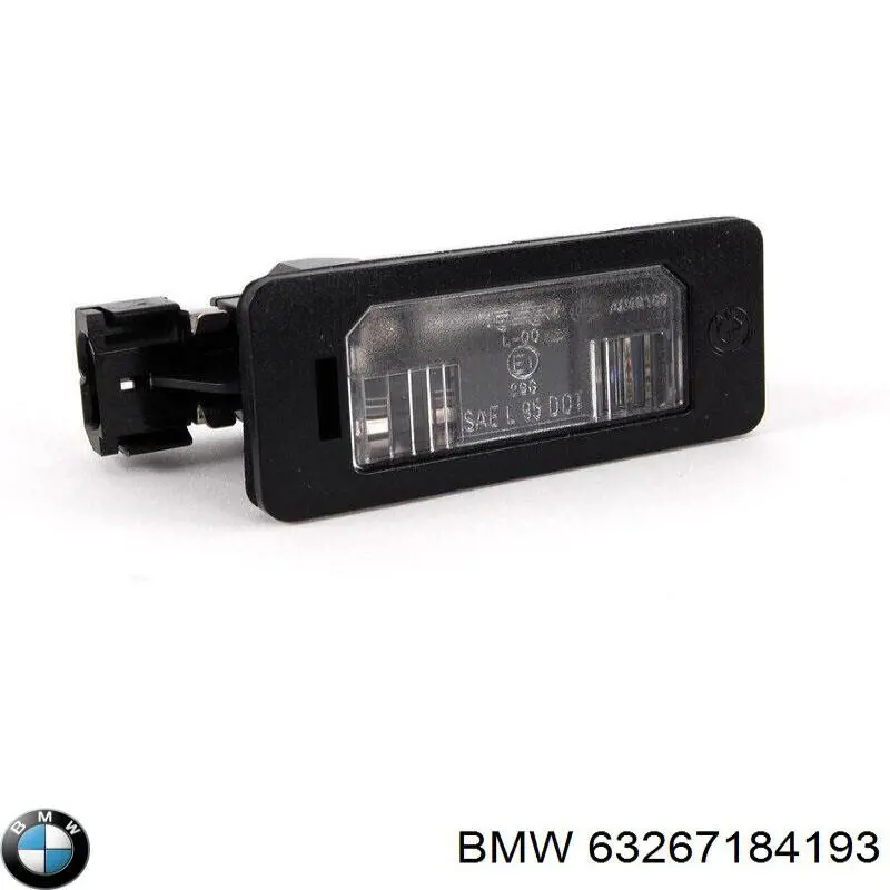 Ліхтар підсвічування заднього номерного знака BMW 63267184193 ціна, від 24.50 USD