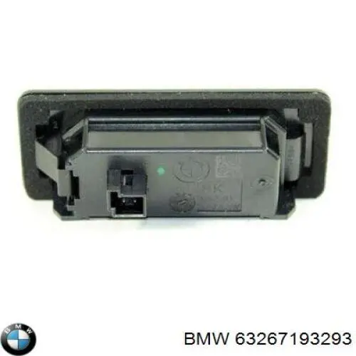 Ліхтар підсвічування заднього номерного знака 63267193293 BMW