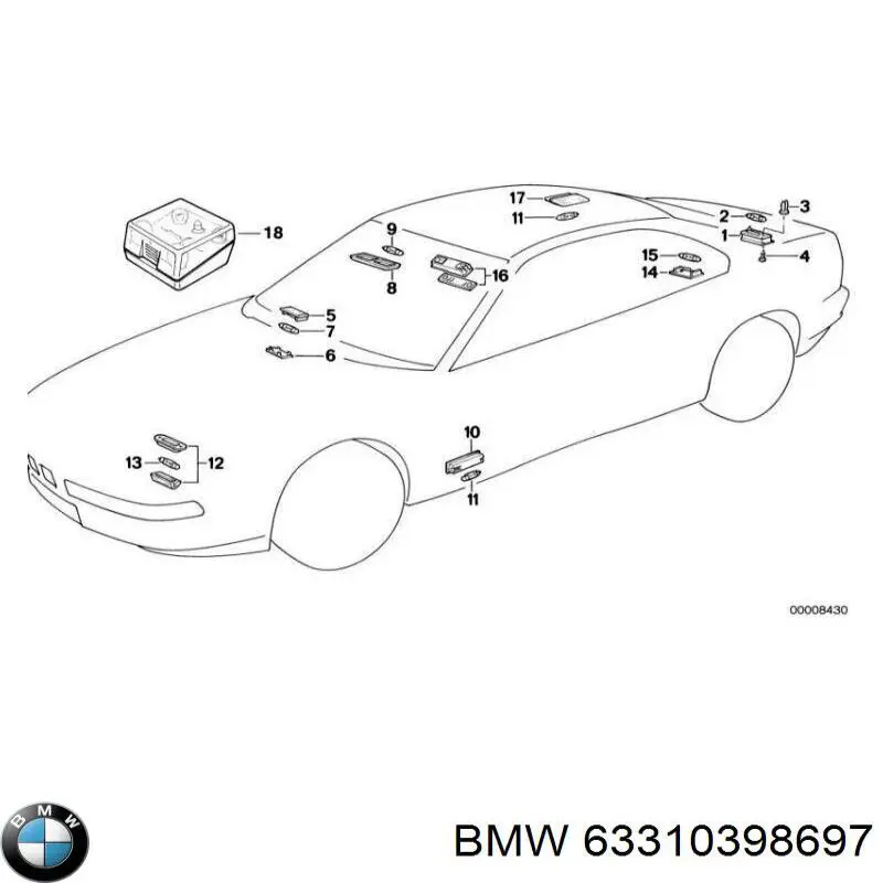 63316961985 BMW 