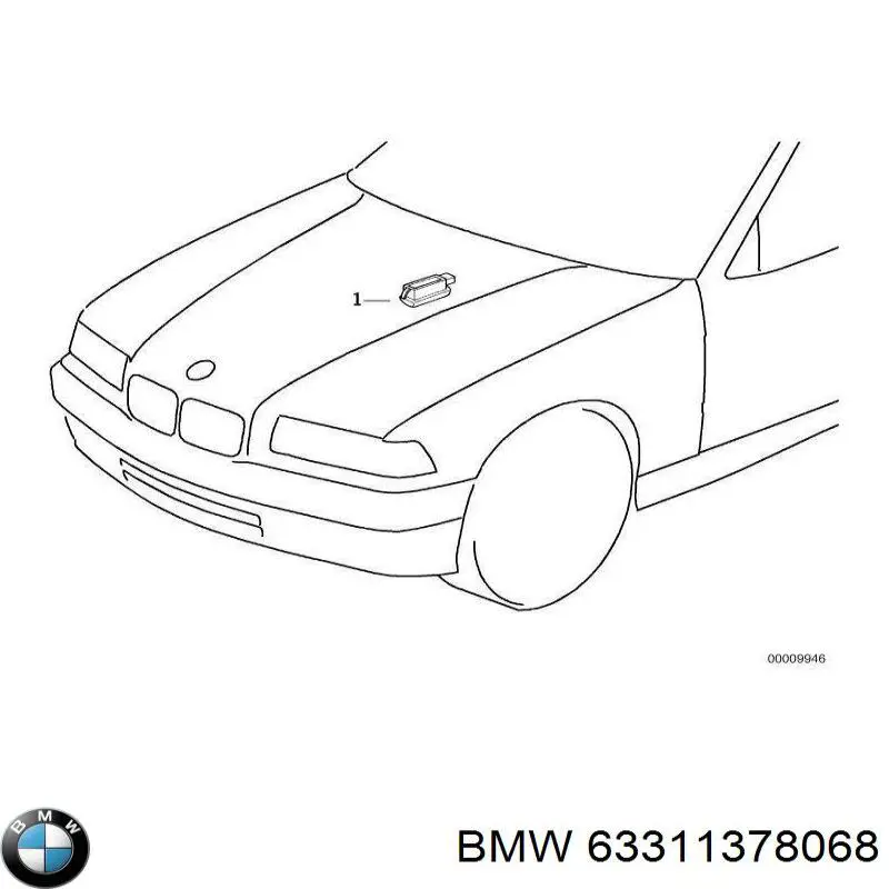 Купити 63311378068 BMW 