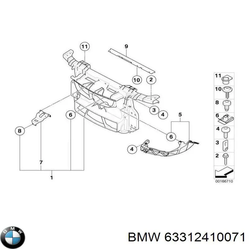  BMW 63312410071