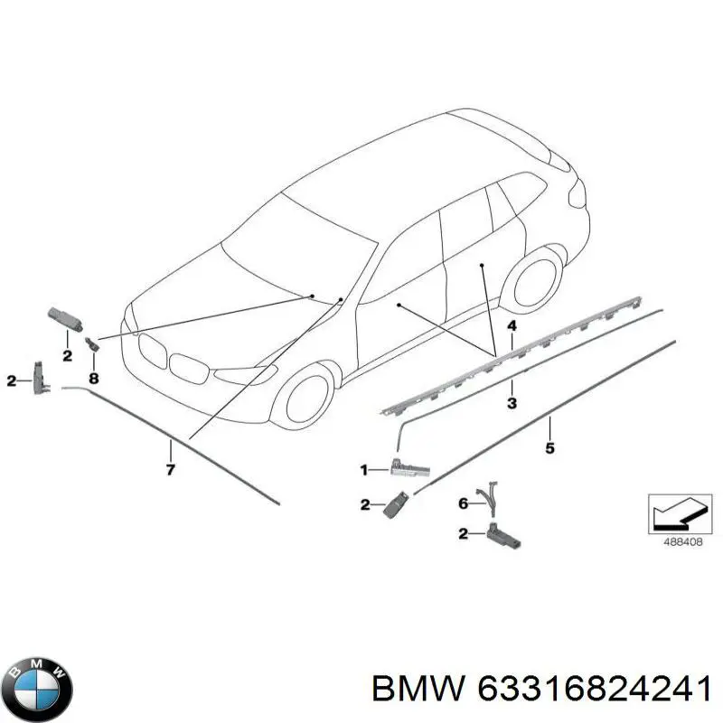 63316824241 BMW 