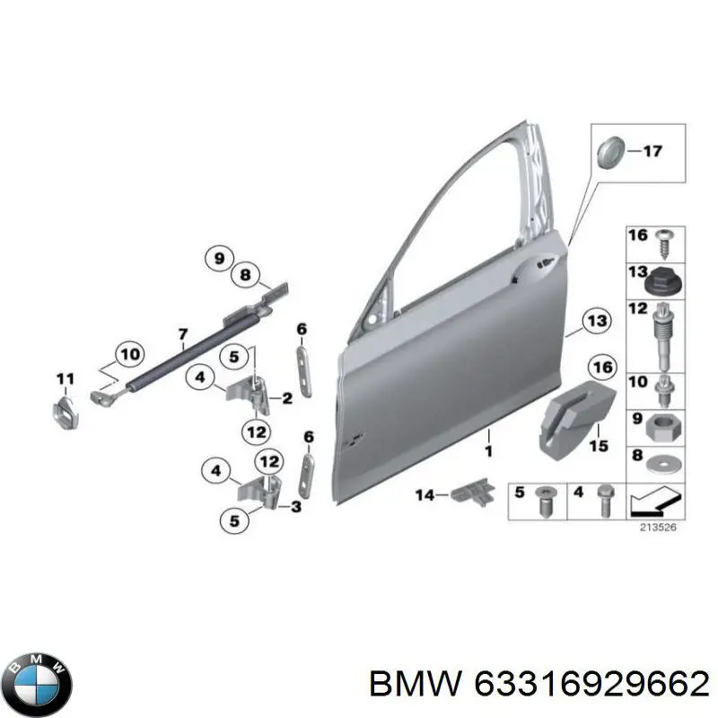  BMW 63316929662 ціна, від 24.06 USD
