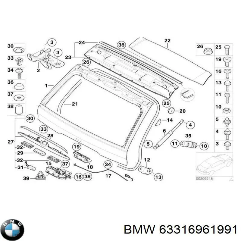 63316961991 BMW 