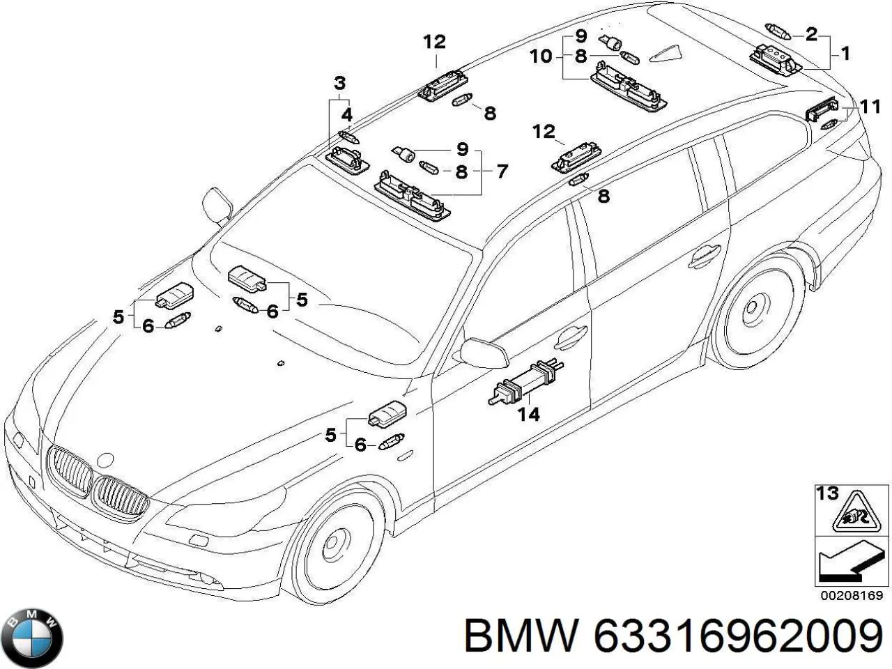 63316962009 BMW 