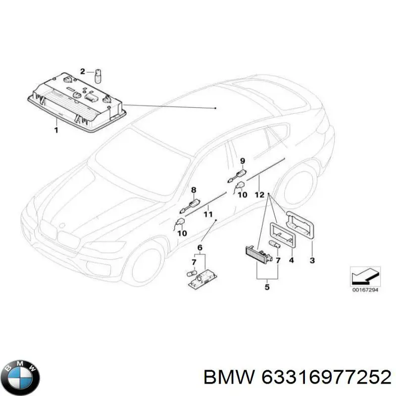 63316977252 BMW 