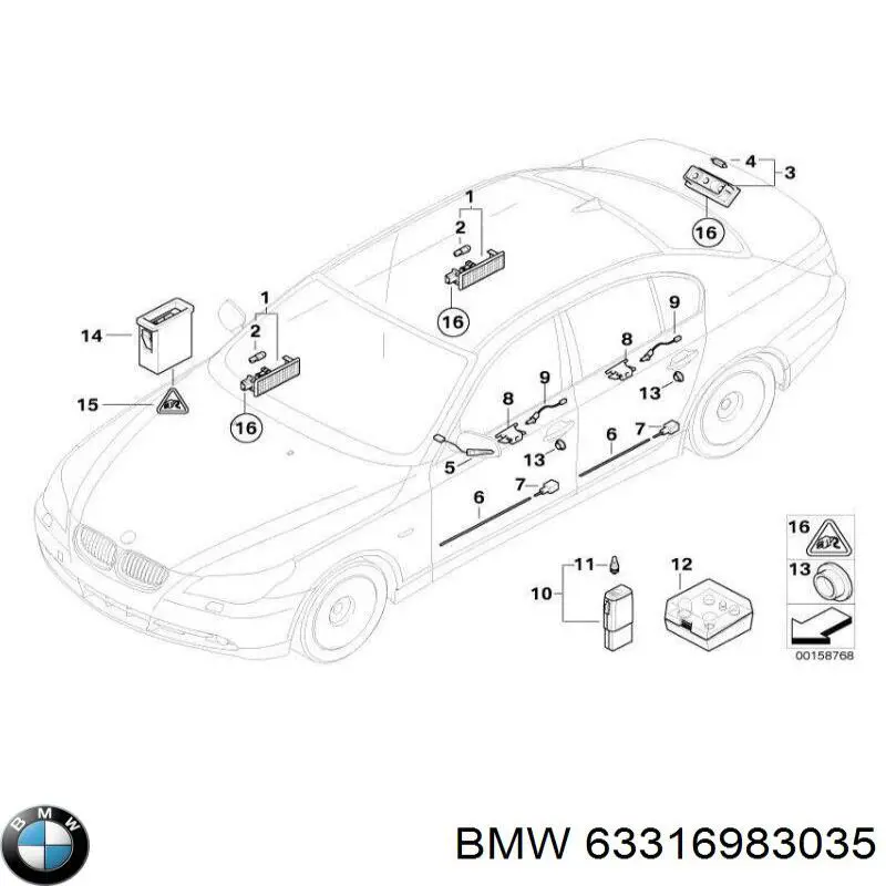 63316983035 BMW 