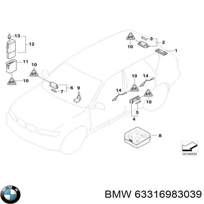 63316983039 BMW 
