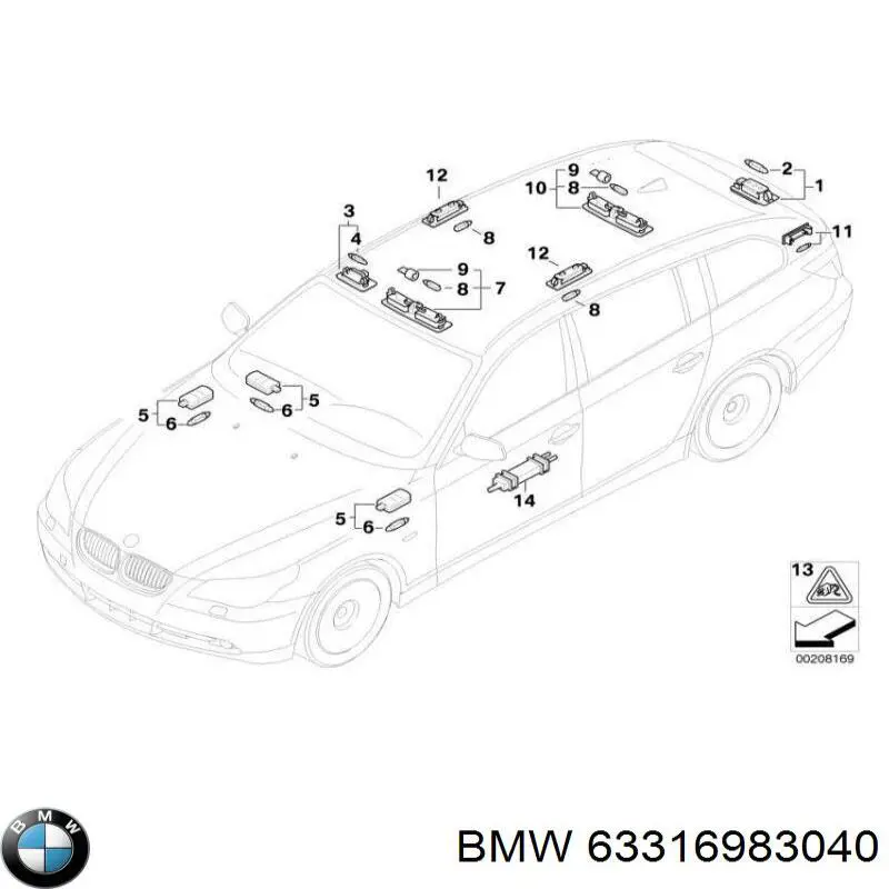  BMW 63319159377 ціна, від 8.87 USD