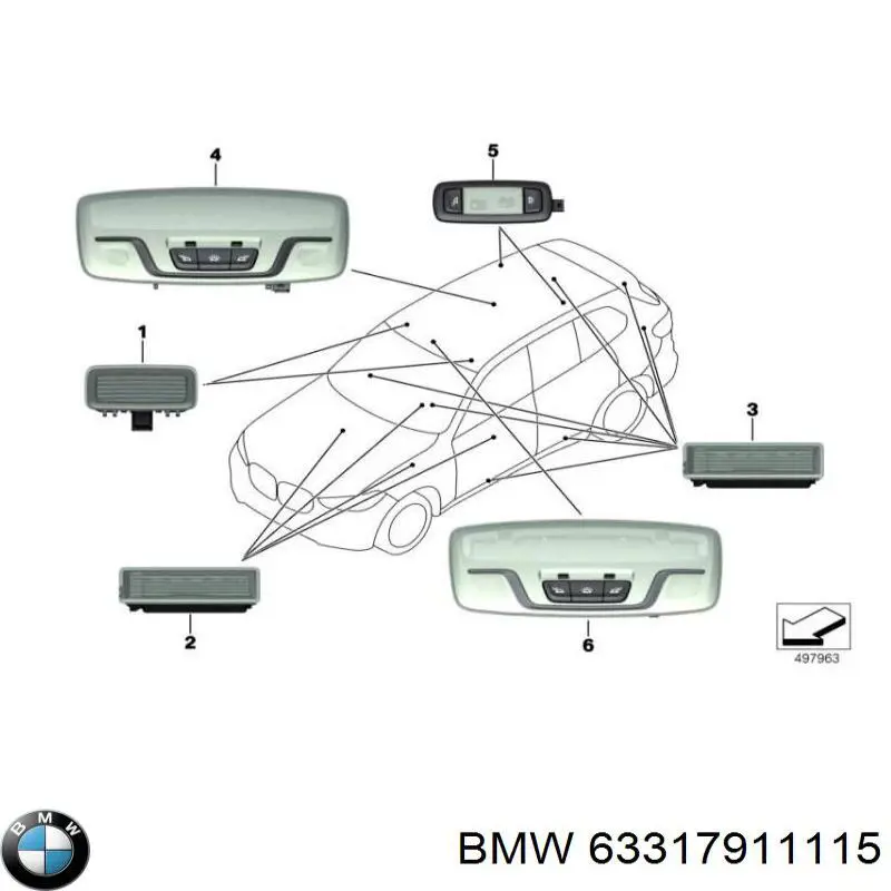 63319490437 BMW 