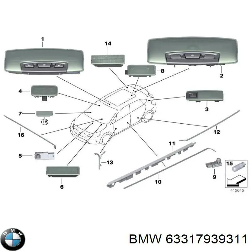 63317939311 BMW 