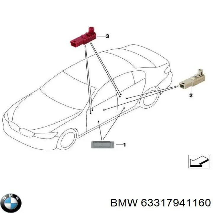 Купити 63316991513 BMW 