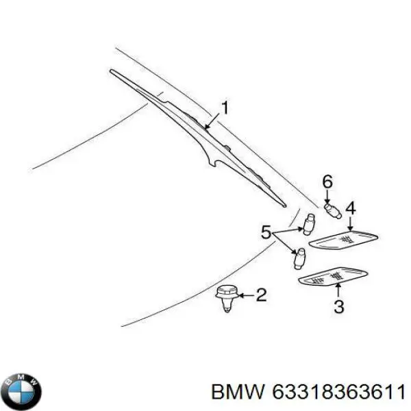 63318363611 BMW 