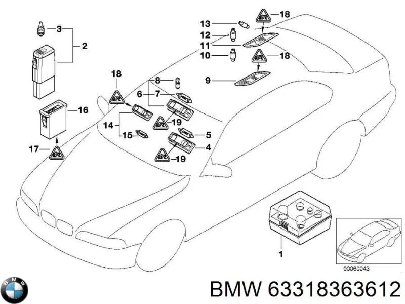  BMW 8363612 ціна, від 4.43 USD