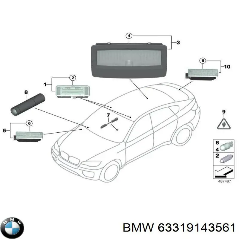 63319143561 BMW 