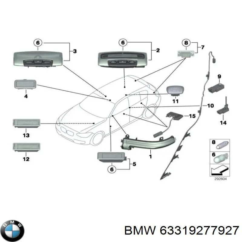  63319277927 BMW