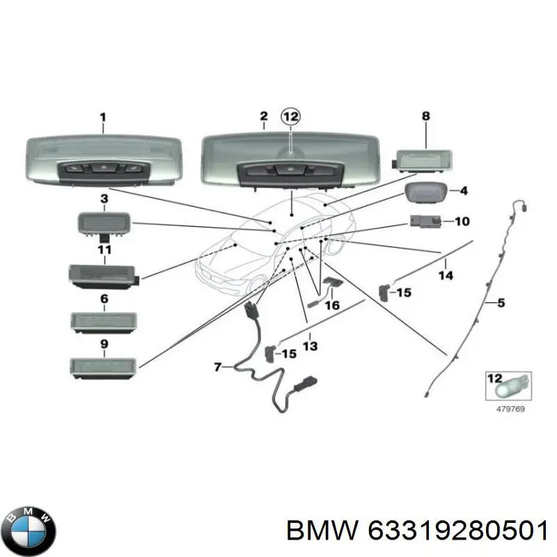 63319280501 BMW 