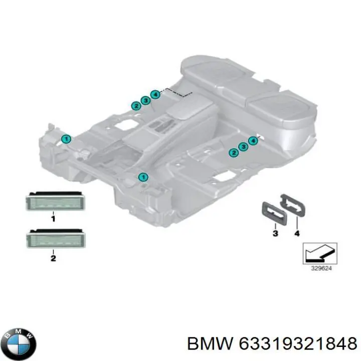 Купити 63319346241 BMW 