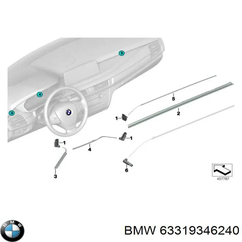  BMW 63319321847 ціна, від 21.53 USD