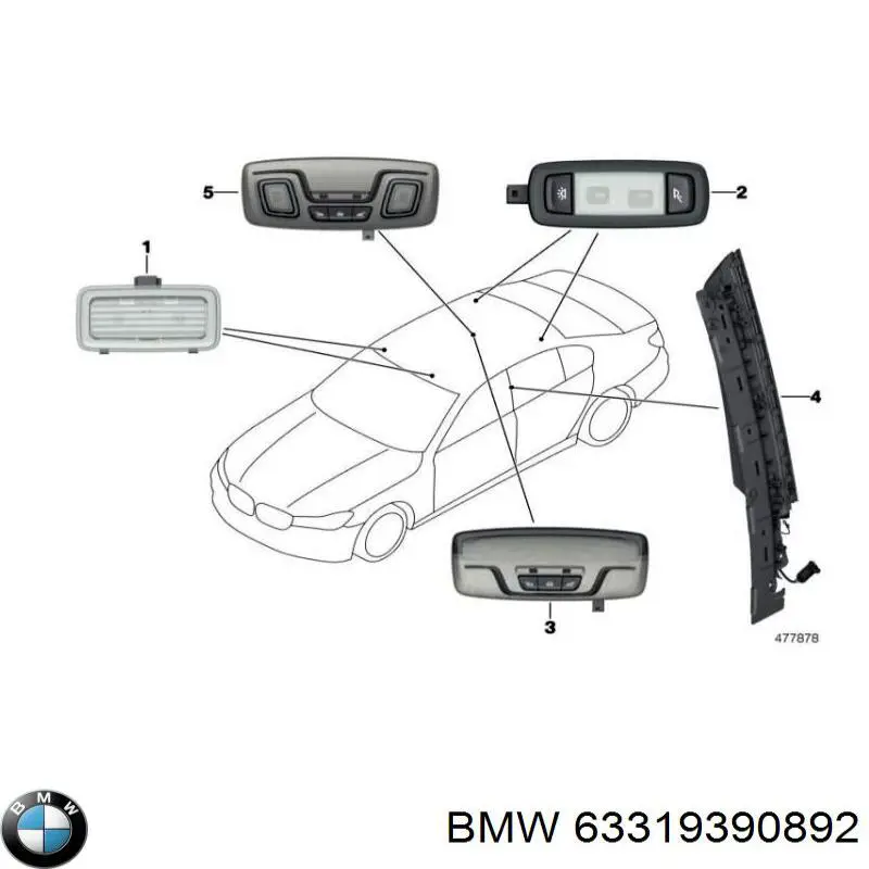 63319390892 BMW 