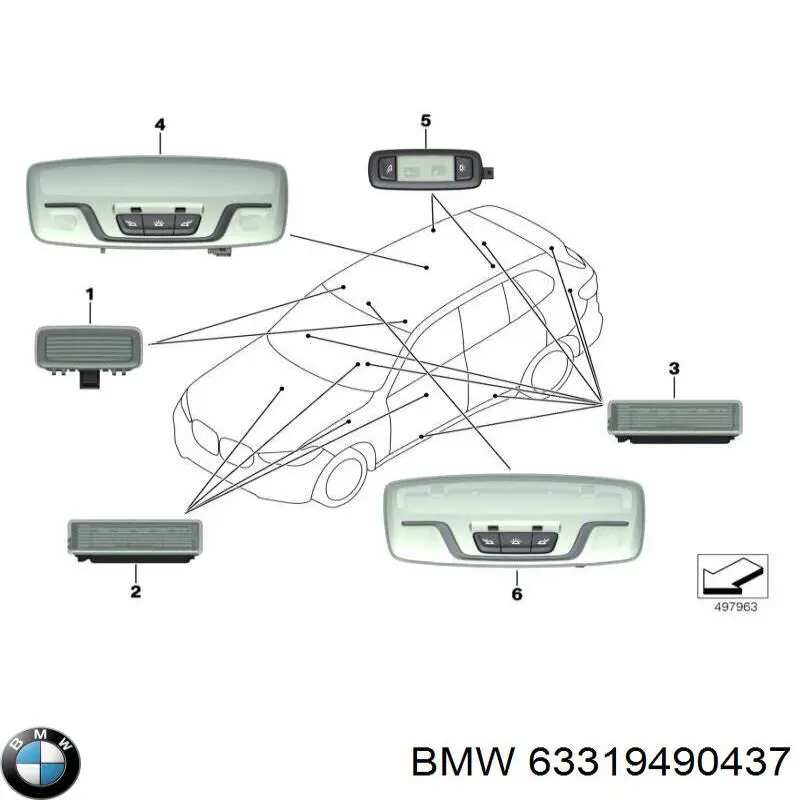  63319490437 BMW