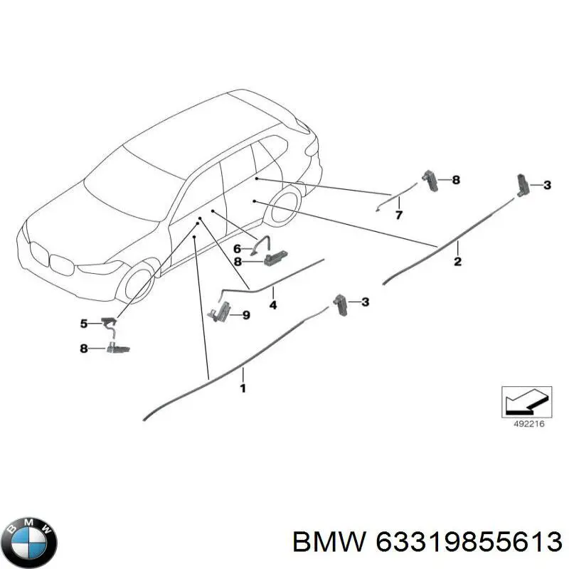 63319855613 BMW 