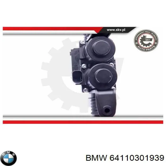 64110301939 BMW кран пічки (обігрівача)