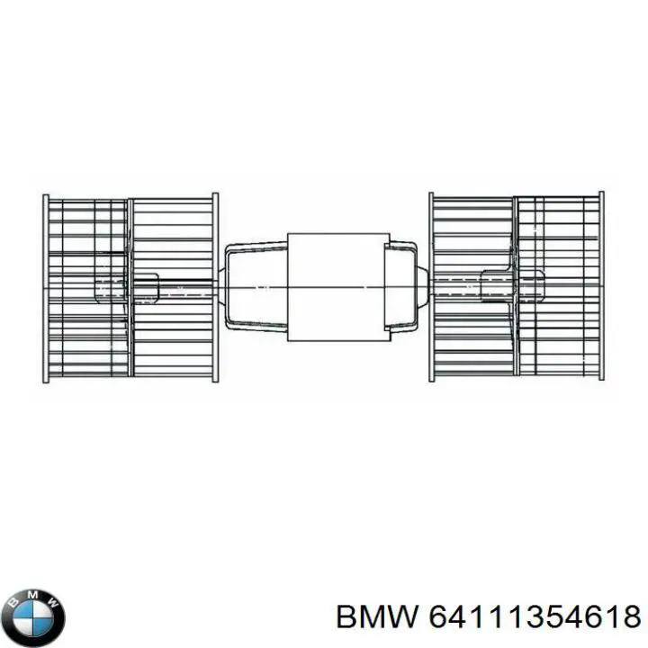 Моторчик пічки BMW 3 
