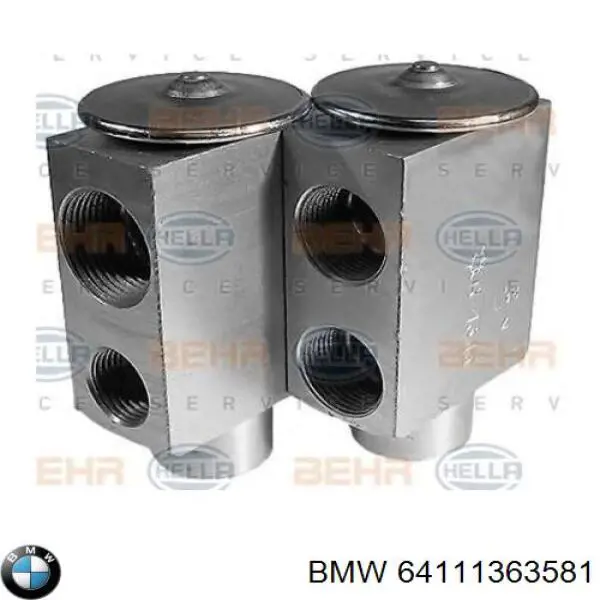 64111363581 BMW клапан trv, кондиціонера