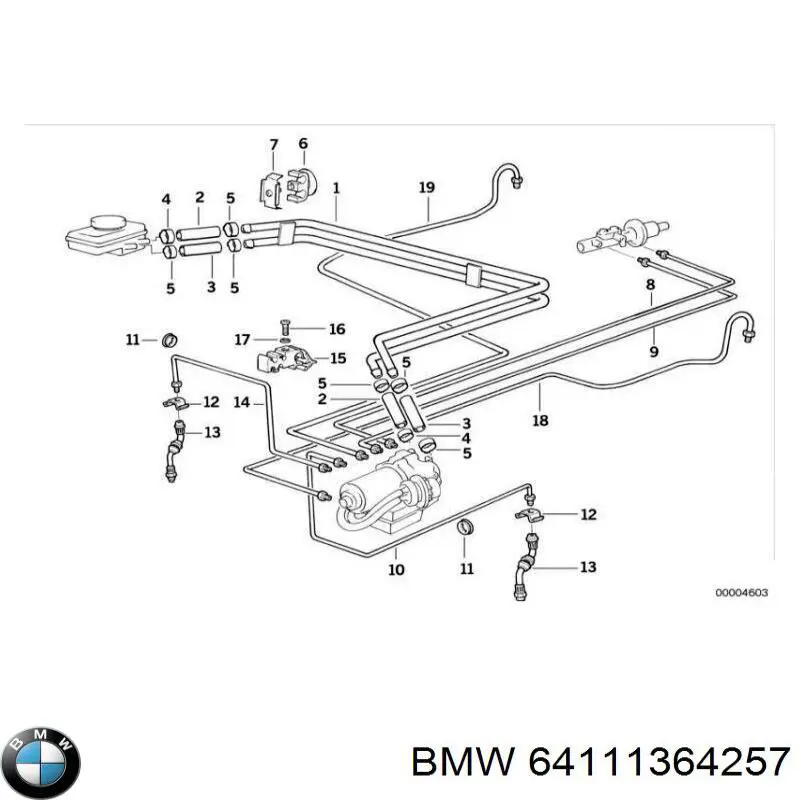  64111364257 BMW