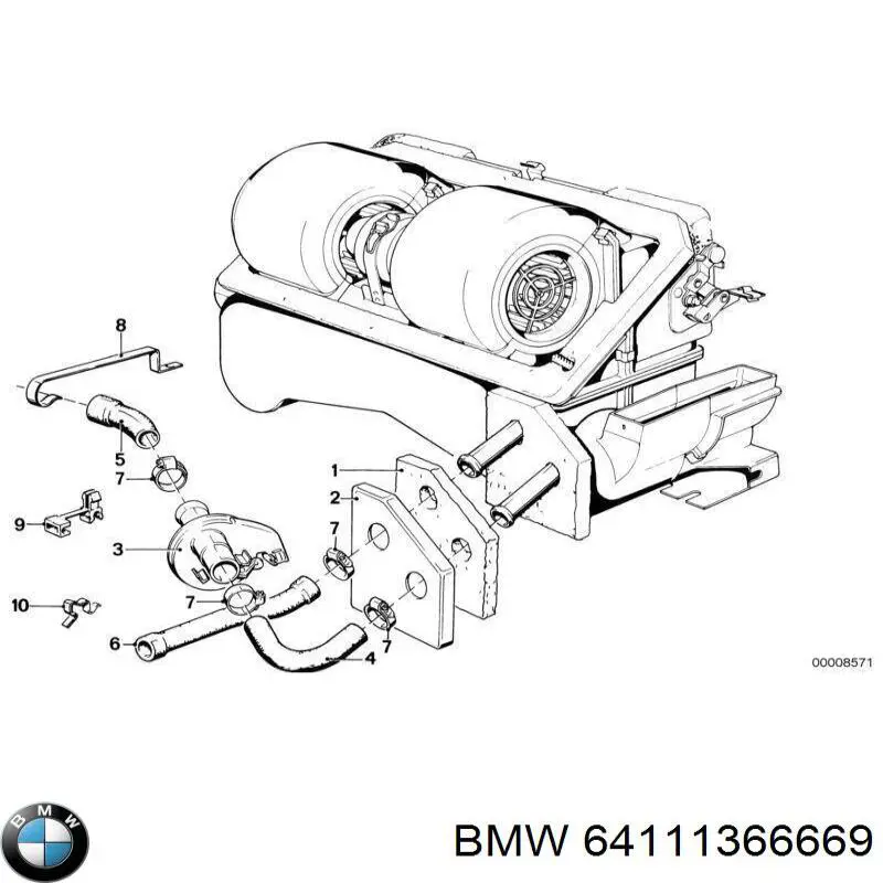 64111366669 BMW 