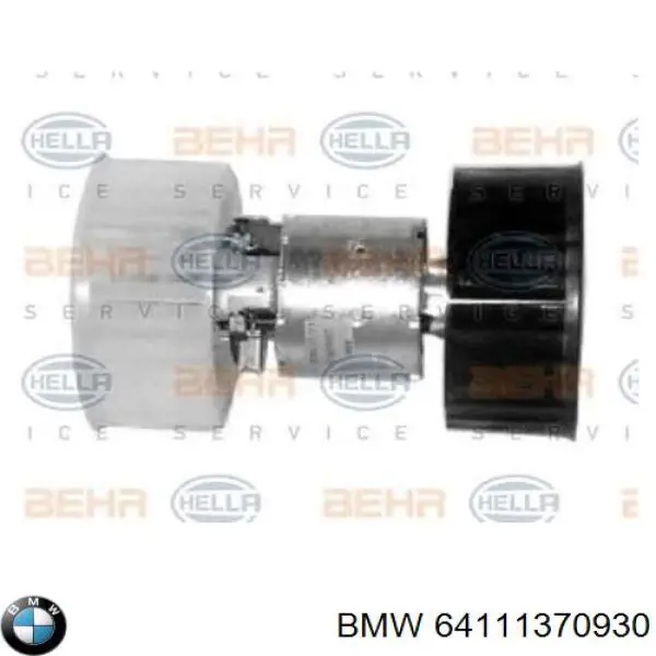 64111370930 BMW двигун вентилятора пічки (обігрівача салону)