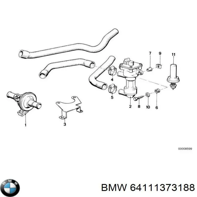 64111373188 BMW 