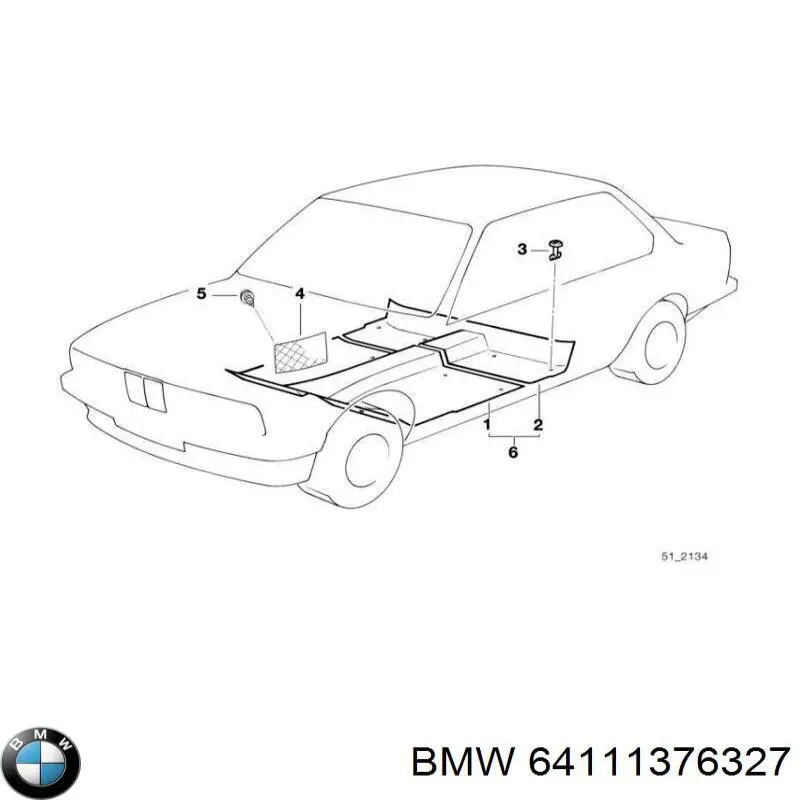 64111376327 BMW 